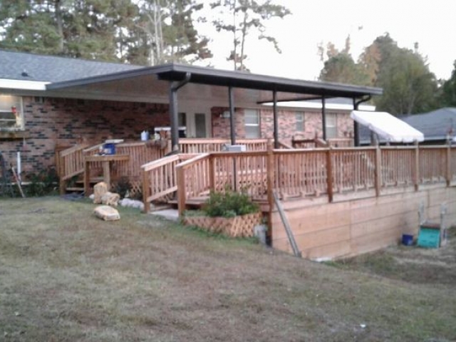 Deck and Deck Patio Cover Mobile, AL | Custom Deck With Patio Covers